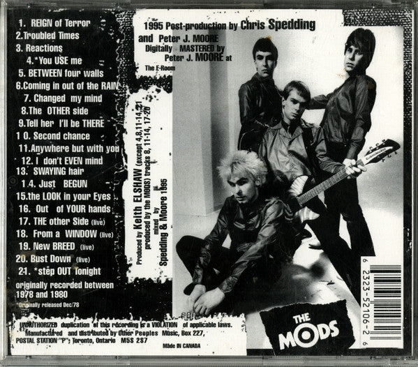 The Mods (10) : Twenty 2 Months (CD)