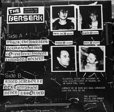 The Berserk (2) : Where's The Dictator? EP (12", EP)