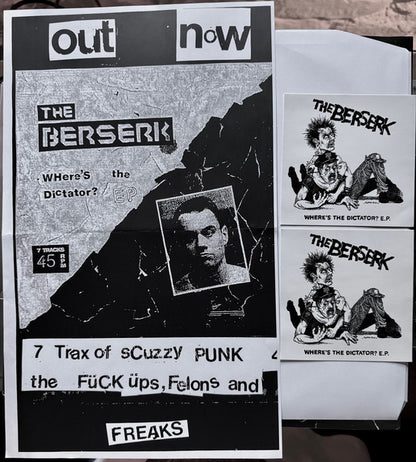 The Berserk (2) : Where's The Dictator? EP (12", EP)