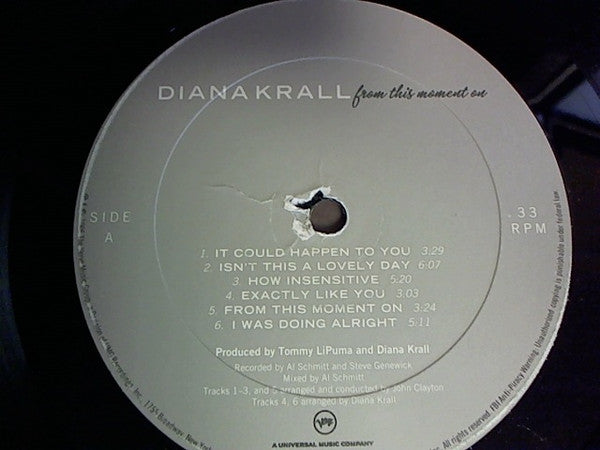 Diana Krall : From This Moment On (LP, Album, Qui)