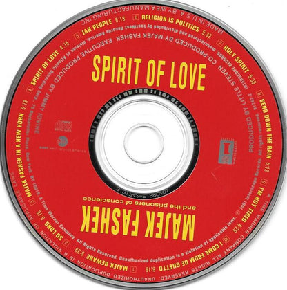 Majek Fashek And The Prisoners Of Conscience : Spirit Of Love (CD, Album)