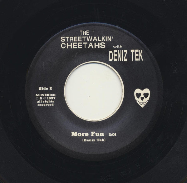 The Streetwalkin' Cheetahs With Deniz Tek : Do The Pop / More Fun (7", Single)