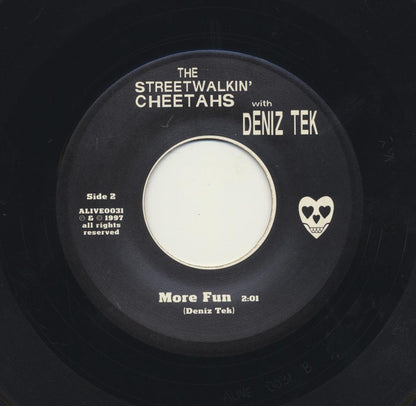 The Streetwalkin' Cheetahs With Deniz Tek : Do The Pop / More Fun (7", Single)