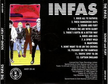 The Infas : Sound And Fury (CD, Album)