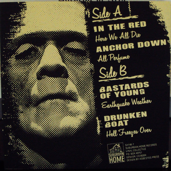 In The Red / Anchor Down / Bastards Of Young / Drunken Boat (2) : The Savage Sounds Of (7", Can)