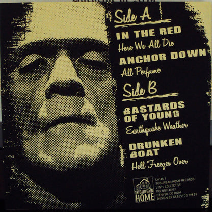 In The Red / Anchor Down / Bastards Of Young / Drunken Boat (2) : The Savage Sounds Of (7", Can)