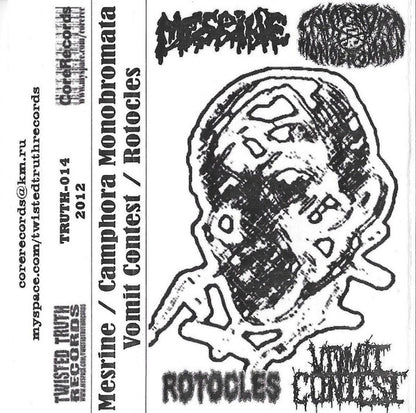Mesrine / Camphora Monobromata / Vomit Contest / Rotocles : Mesrine / Camphora Monobromata / Vomit Contest / Rotocles (Cass, Ltd)