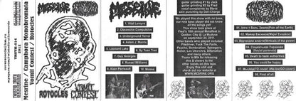 Mesrine / Camphora Monobromata / Vomit Contest / Rotocles : Mesrine / Camphora Monobromata / Vomit Contest / Rotocles (Cass, Ltd)