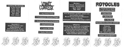 Mesrine / Camphora Monobromata / Vomit Contest / Rotocles : Mesrine / Camphora Monobromata / Vomit Contest / Rotocles (Cass, Ltd)