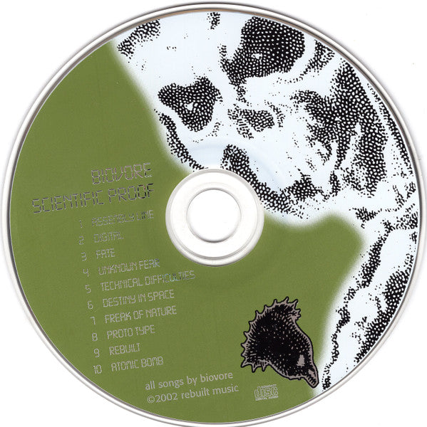 Biovore : Scientific Proof (CD, Album)