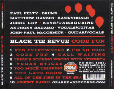 Black Tie Revue : Code Fun (CD, Album)