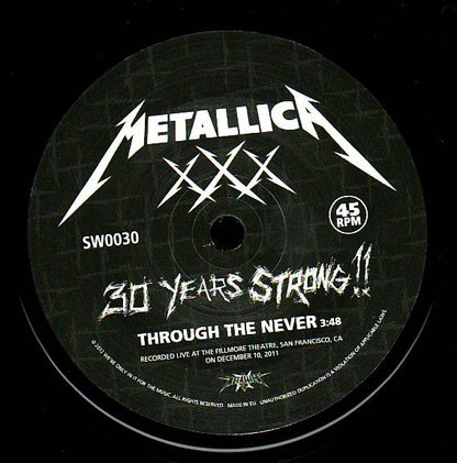 Metallica : The First 30 Years (7", Single)