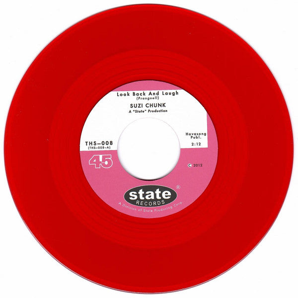 Suzi Chunk : Look Back And Laugh / Tripwire (7", Single, Mono, Ltd, Red)