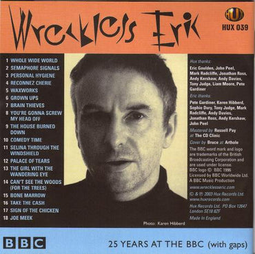 Wreckless Eric : Almost A Jubilee: 25 Years At The BBC (With Gaps) (CD, Album)