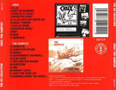Crux / The Samples : The Oi! Collection (CD, Comp)