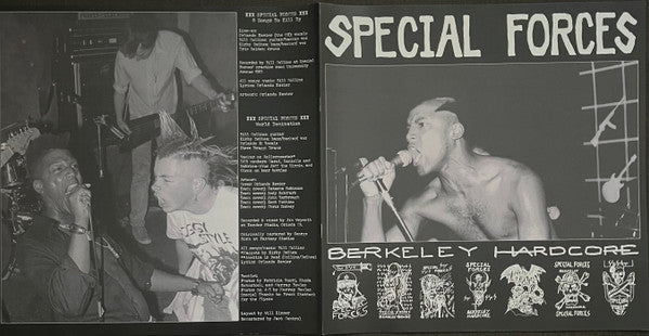 Special Forces (4) : World Domination + 8 Songs To Kill By 1983 Demo (LP, Comp)