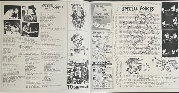 Special Forces (4) : World Domination + 8 Songs To Kill By 1983 Demo (LP, Comp)