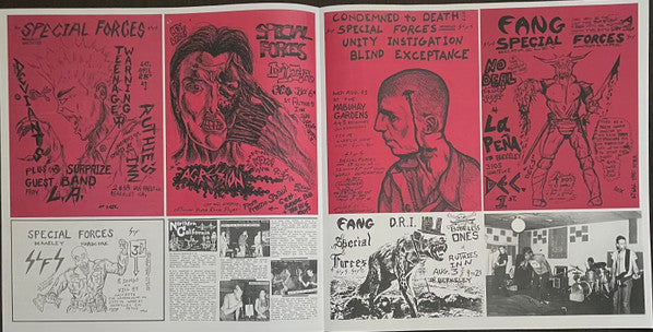 Special Forces (4) : World Domination + 8 Songs To Kill By 1983 Demo (LP, Comp)