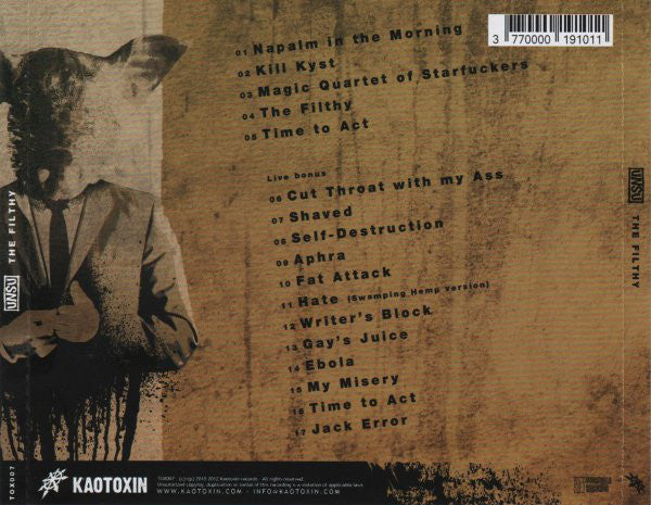Unsu : The Filthy (CD, EP)