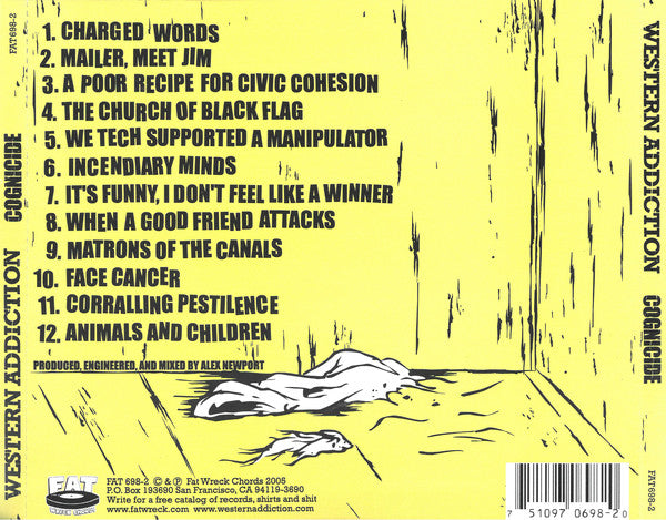 Western Addiction : Cognicide (CD, Album)