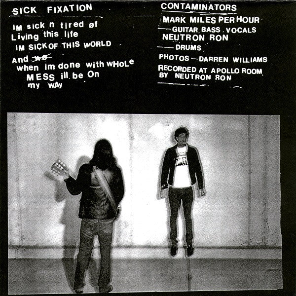 Contaminators : No Friends (7", EP)