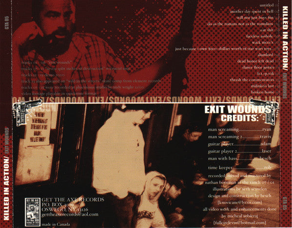 Killed In Action : Exit Wounds (CD, Comp, Enh)
