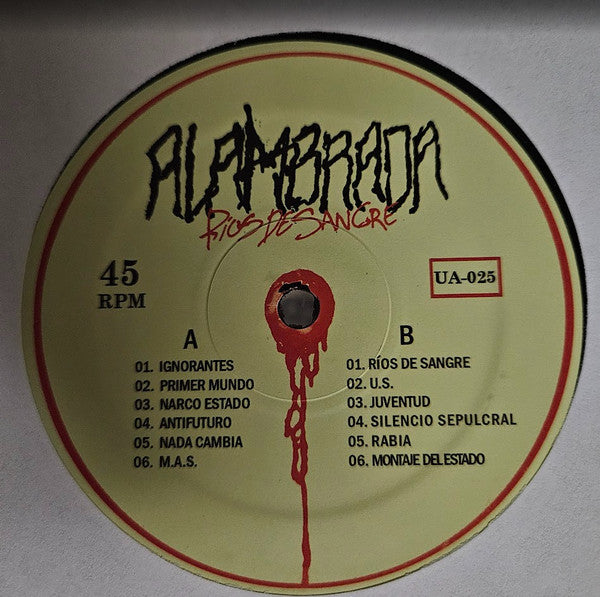 Alambrada (2) : Ríos De Sangre (12")