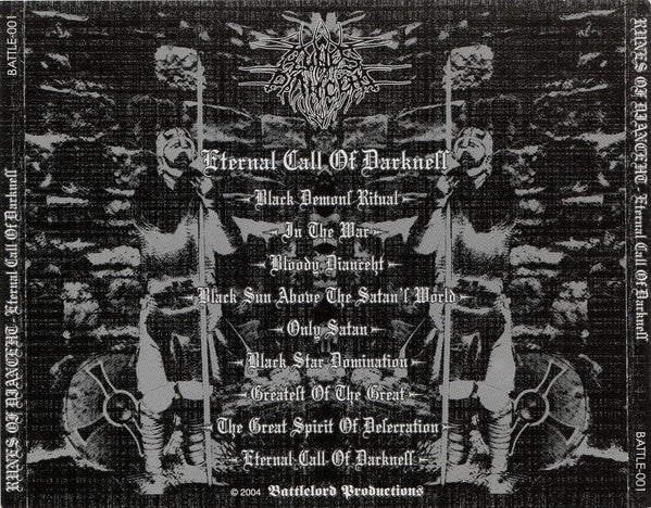 Runes Of Dianceht : Eternal Call Of Darkness (CD, Album, RE)