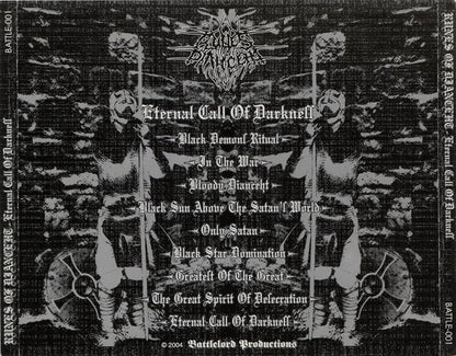 Runes Of Dianceht : Eternal Call Of Darkness (CD, Album, RE)