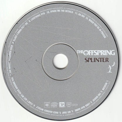 The Offspring : Splinter (CD, Album, Enh + DVD-V, PAL + Ltd)