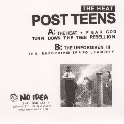 Post Teens : The Heat (7", Pur)