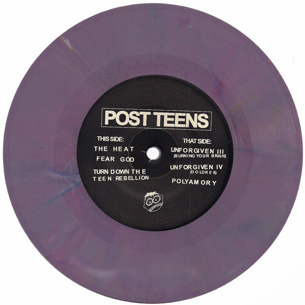 Post Teens : The Heat (7", Pur)