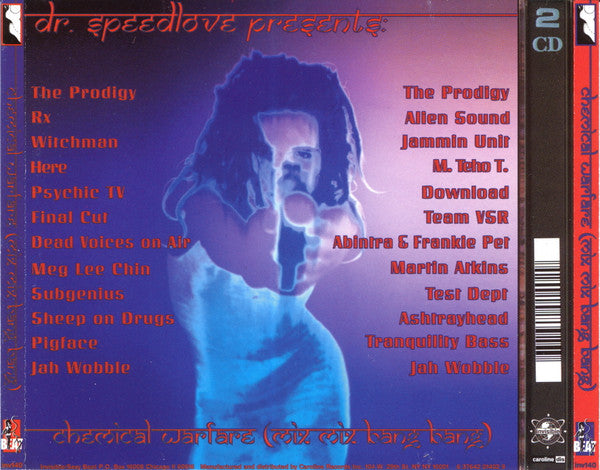 Various : Dr. Speedlove Presents: Chemical Warfare (Mix Mix Bang Bang) (2xCD, Comp)