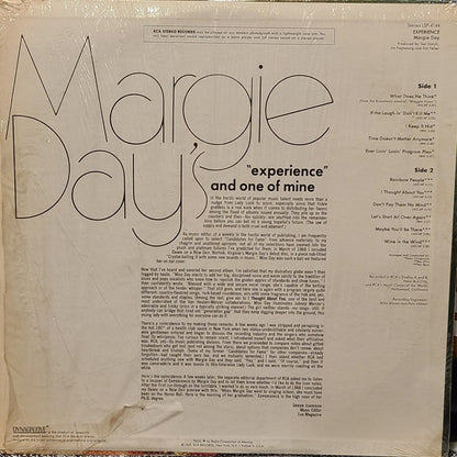 Margie Day : Experience (LP, Album)