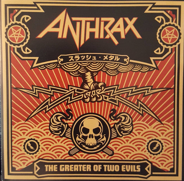 Anthrax : The Greater Of Two Evils (CD, Album, Club, UML)