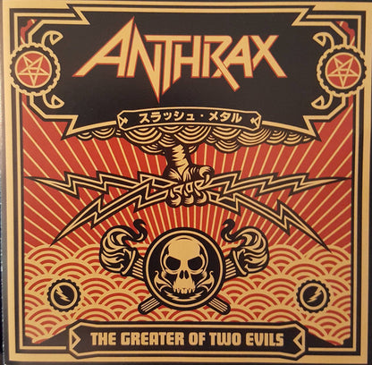 Anthrax : The Greater Of Two Evils (CD, Album, Club, UML)
