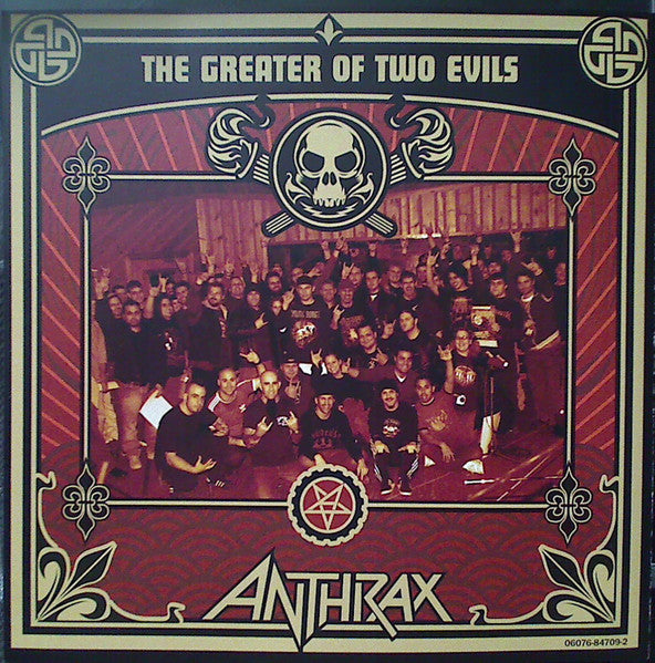 Anthrax : The Greater Of Two Evils (CD, Album, Club, UML)