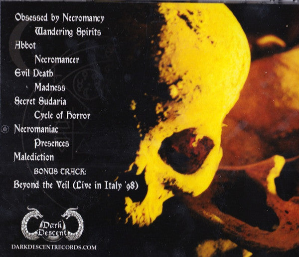 Mortuary Drape : Secret Sudaria (CD, Album, RE)