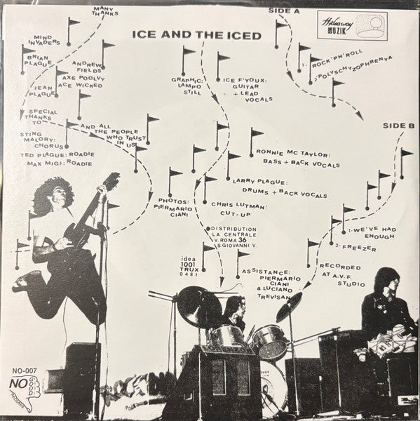 Ice And The Iced : Ice & The Iced (7", EP, RE)
