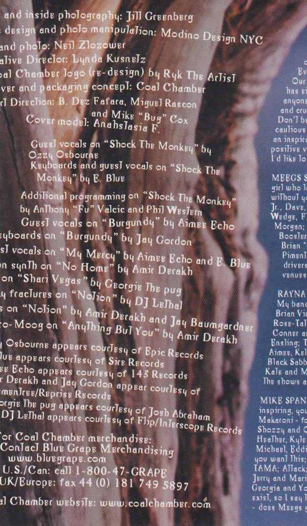 Coal Chamber : Chamber Music (Cass, Album)