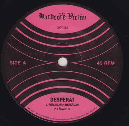 Desperat : Början På Slutet (7")