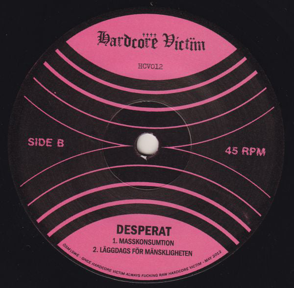Desperat : Början På Slutet (7")