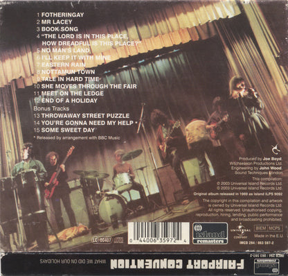 Fairport Convention : What We Did On Our Holidays (CD, Album, RE, RM, Dis)