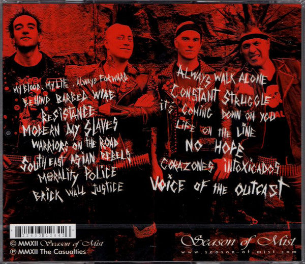 The Casualties : Resistance (CD, Album)