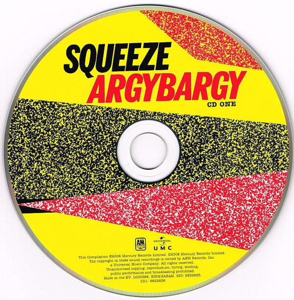 Squeeze (2) : Argybargy (2xCD, Album, Dlx, RE, RM)