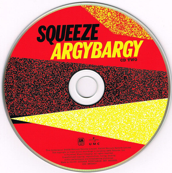 Squeeze (2) : Argybargy (2xCD, Album, Dlx, RE, RM)