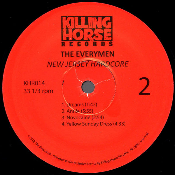 The Everymen : New Jersey Hardcore (LP + CD)