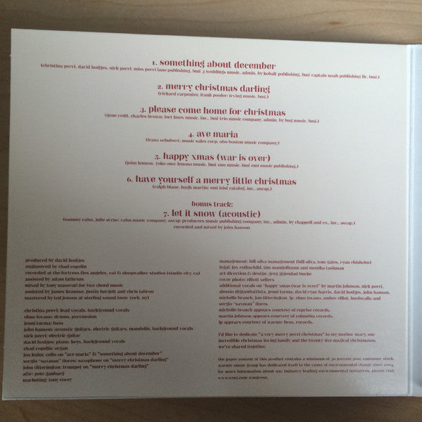 Christina Perri : A Very Merry Perri Christmas (CD, EP, Ltd, Dig)