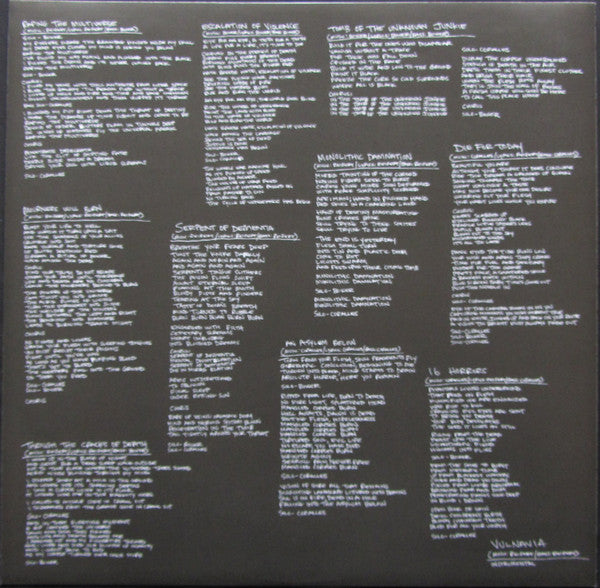 Abscess (2) : Through The Cracks Of Death (LP, Album, RE)