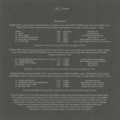 Sonny Stitt : How High The Moon (CD, Comp, RM)